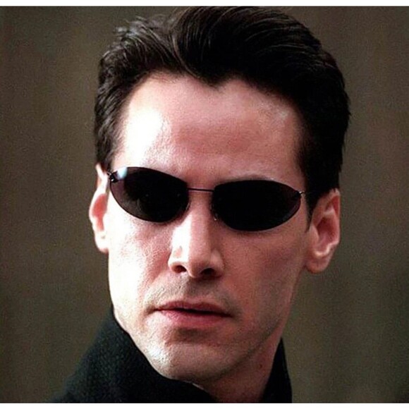 Fashion Cool The Matrix Neo Style Polarized Sunglasses Ultralight Rimless Men - Picture 12 of 12